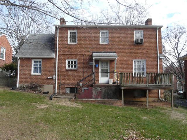 1809 Sheffield Road Southwest Roanoke, VA 24015 - Photo 2 of 3 Rear view