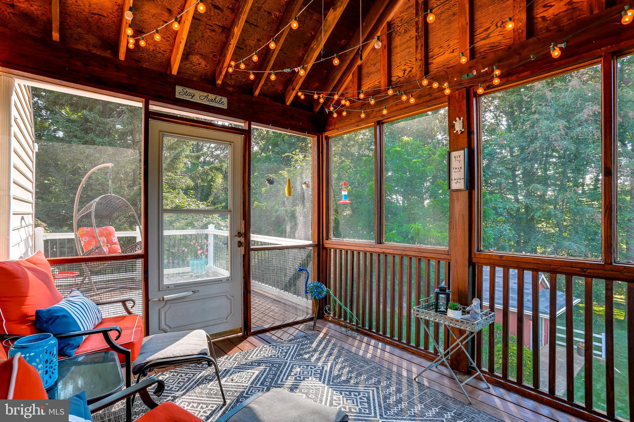 1624 Providence Road Towson, MD 21286 - Photo 49 of 68 Screened in porch opens to deck