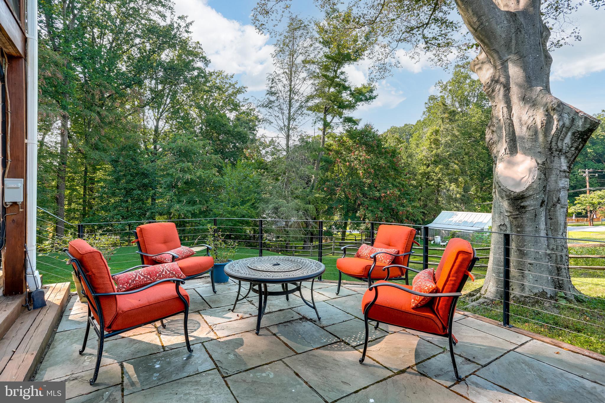 1624 Providence Road Towson, MD 21286 - Photo 58 of 68 Stone patio with custom railing