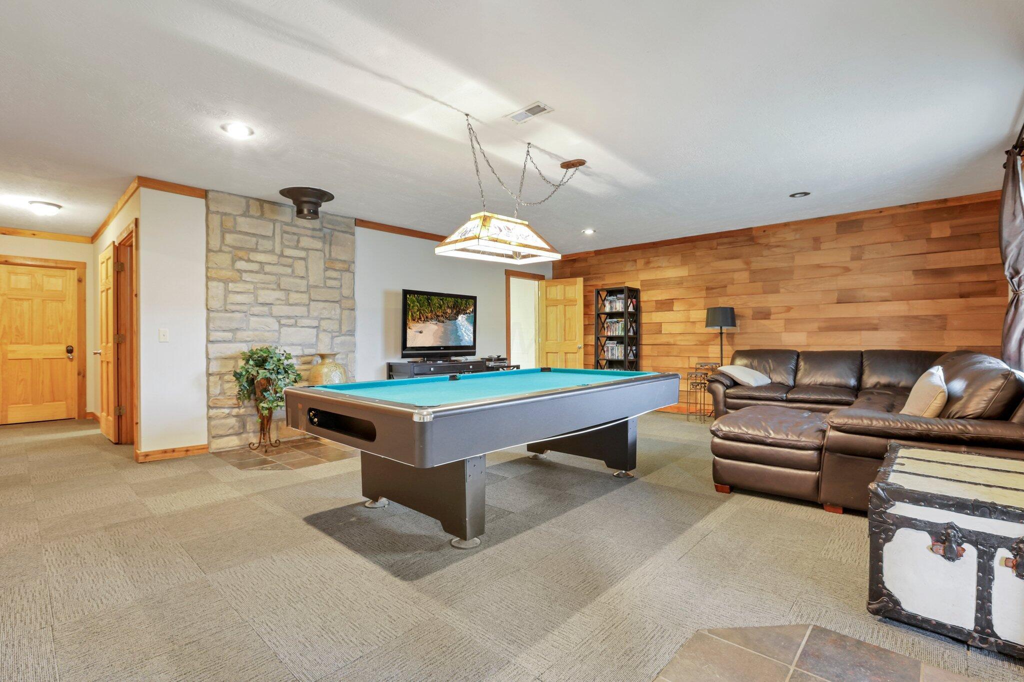 18397 Goat Run Honey Fork Road Logan, OH 43138 - Photo 36 of 65 Downstairs Family Room