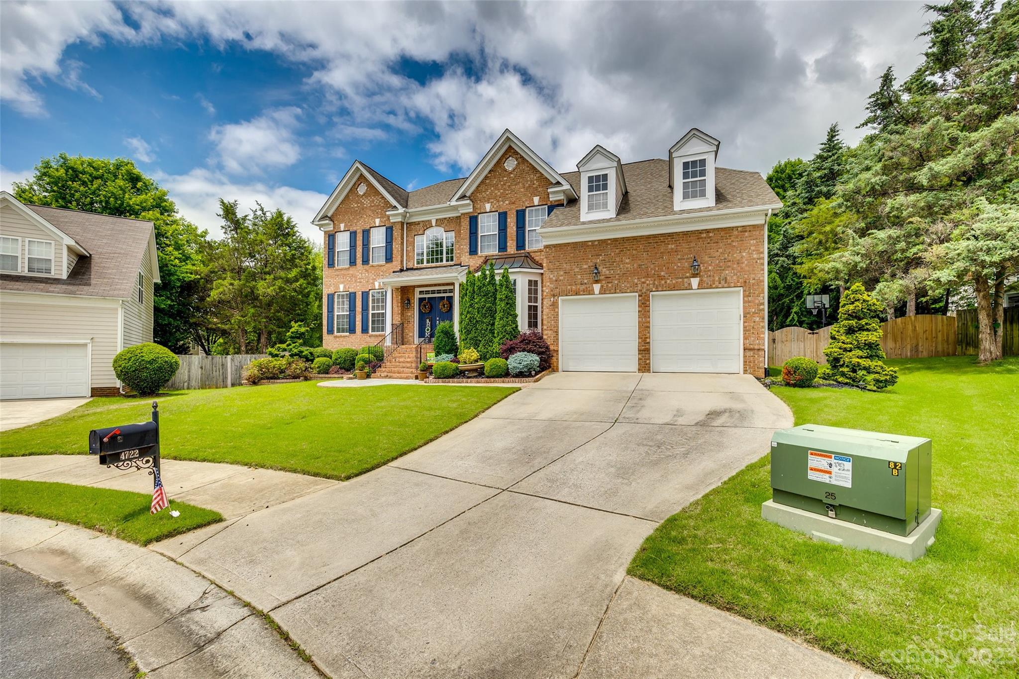 4722 Lapis Court Fort Mill, SC 29708 - Photo 40 of 47 a front view of a house with a yard