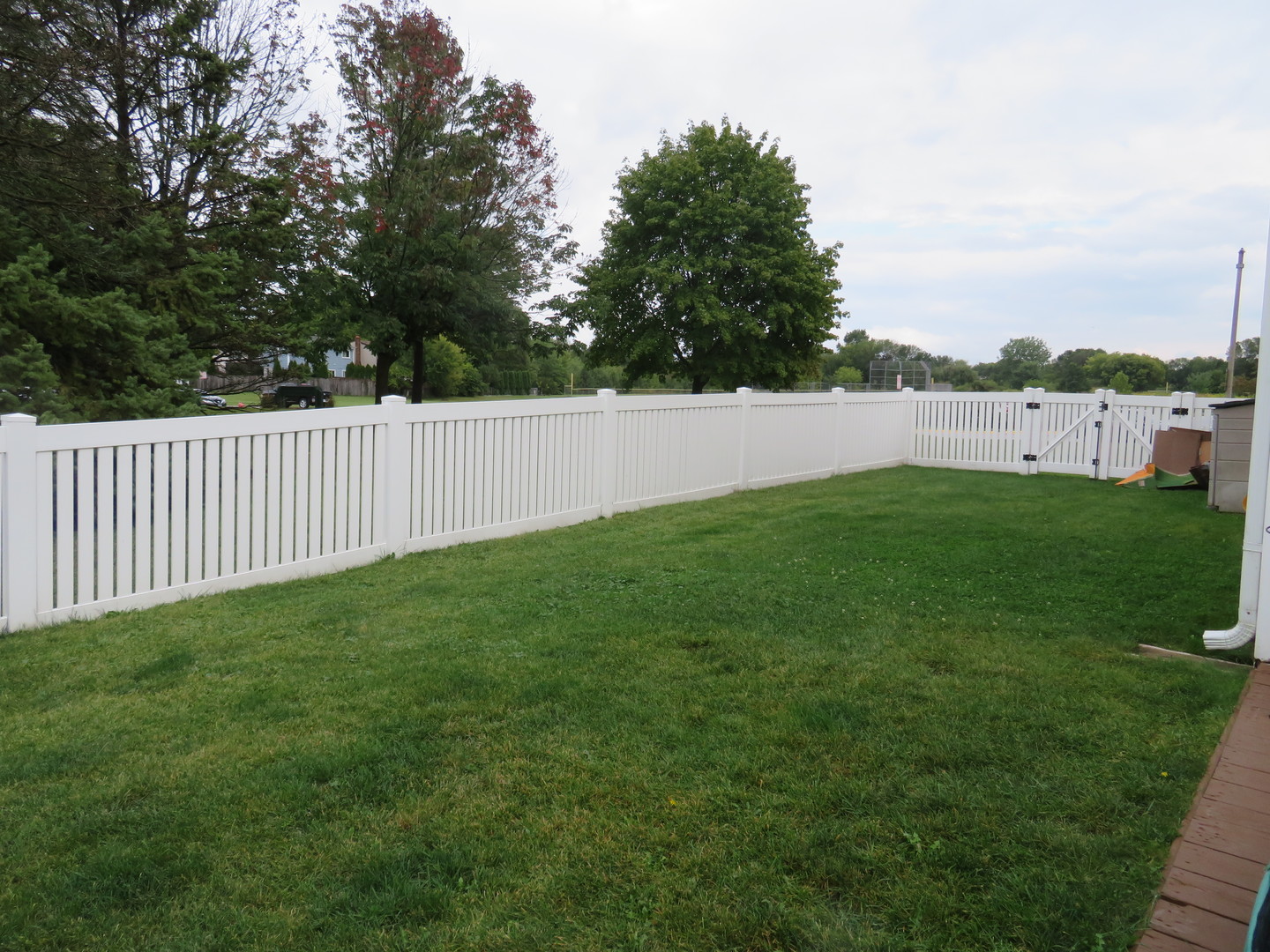 310 Rodenburg Road Roselle, IL 60172 - Photo 41 of 56 a view of a backyard with a small cabin