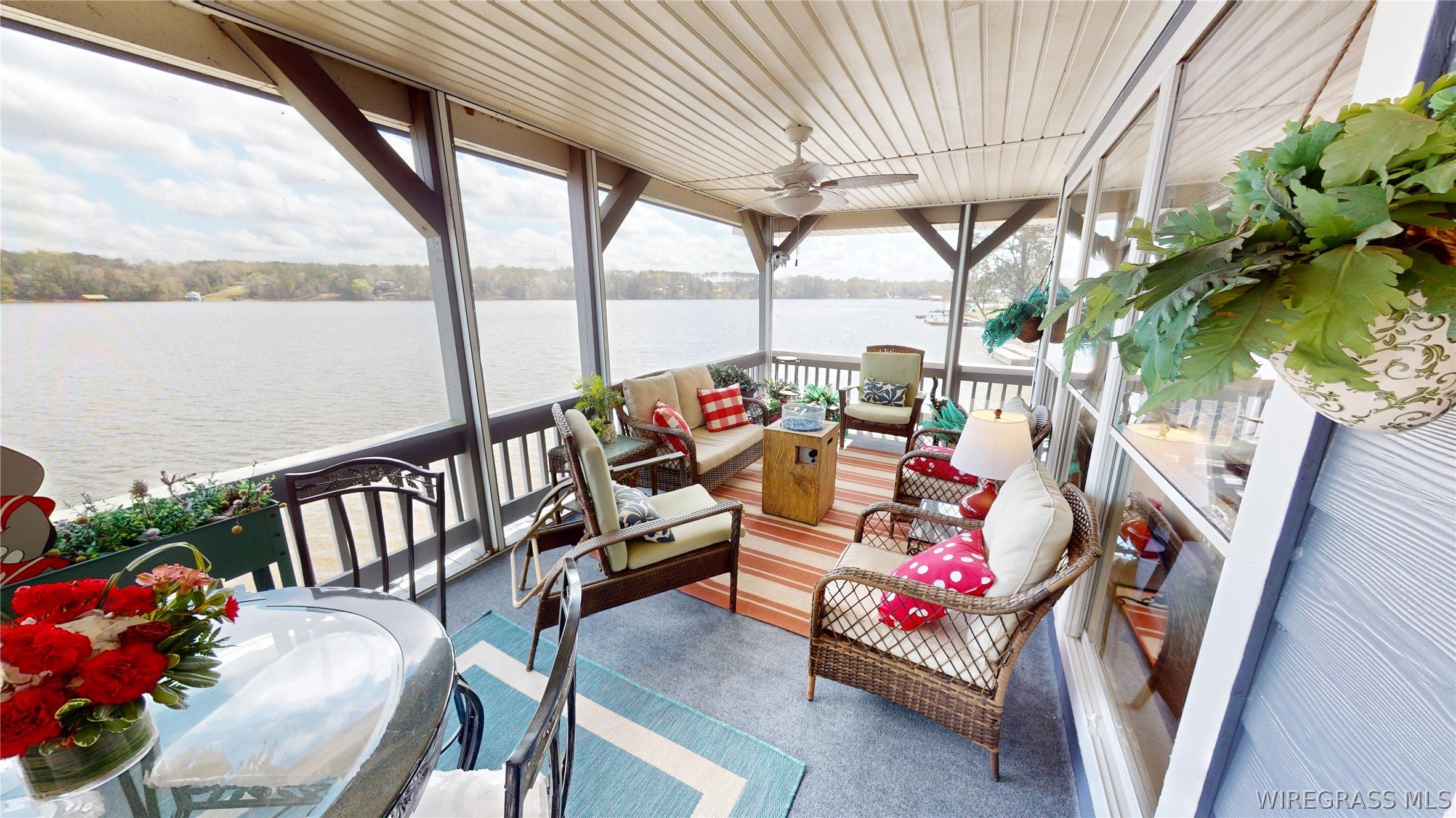 30934 Rawls Point Road Dozier, AL 36028 - Photo 16 of 47 boathouse porch