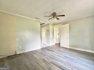 wooden floor in an empty room