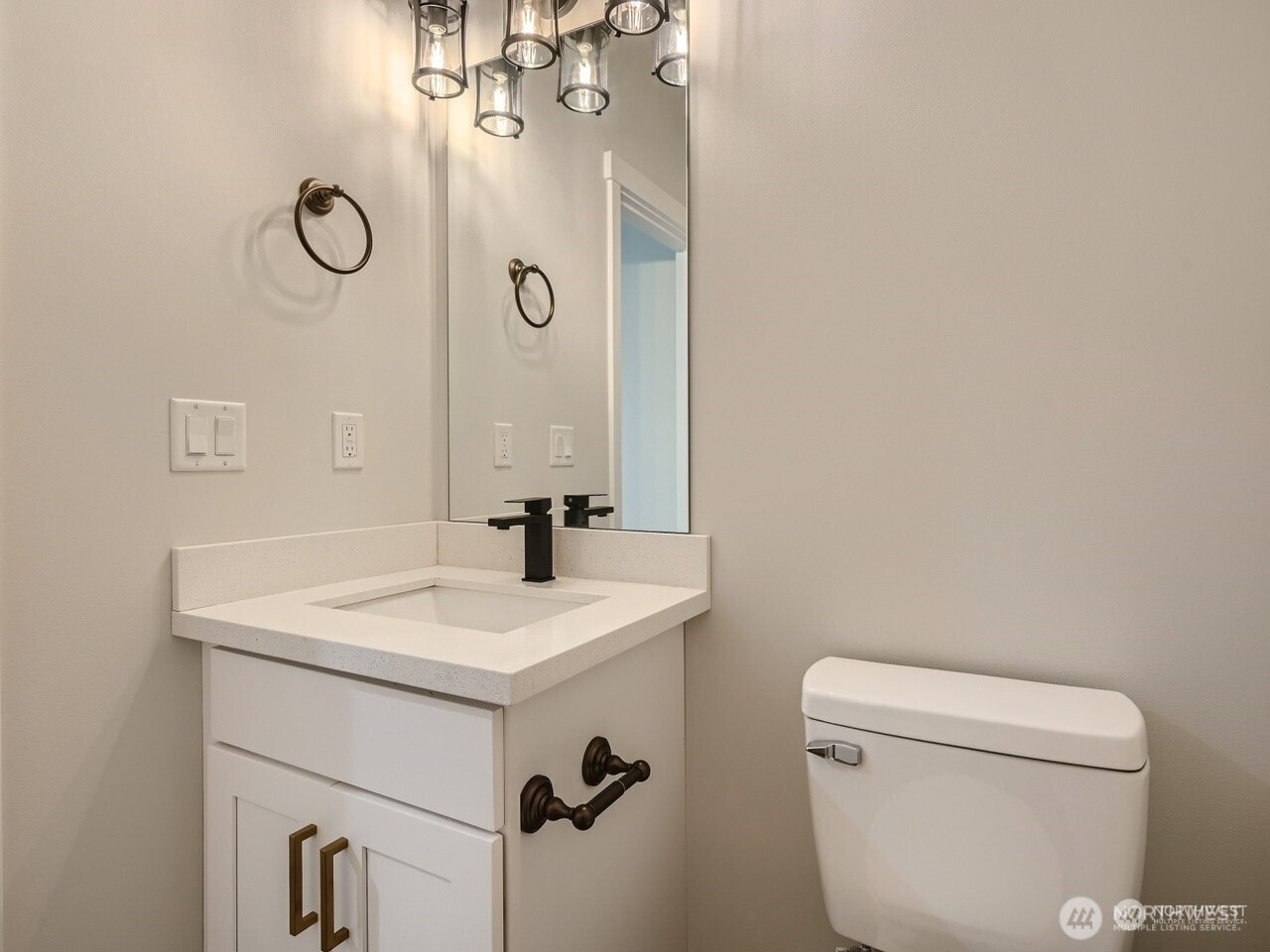 204 Date Avenue Sultan, WA 98294 - Photo 9 of 17 a bathroom with a sink toilet and mirror
