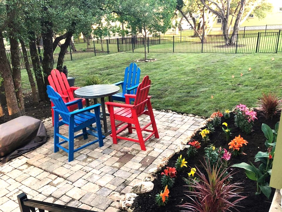 11200 Avery Station Loop, Unit 13 Austin, TX 78717 - Photo 33 of 39 a bench is sitting in the middle of a park with large trees