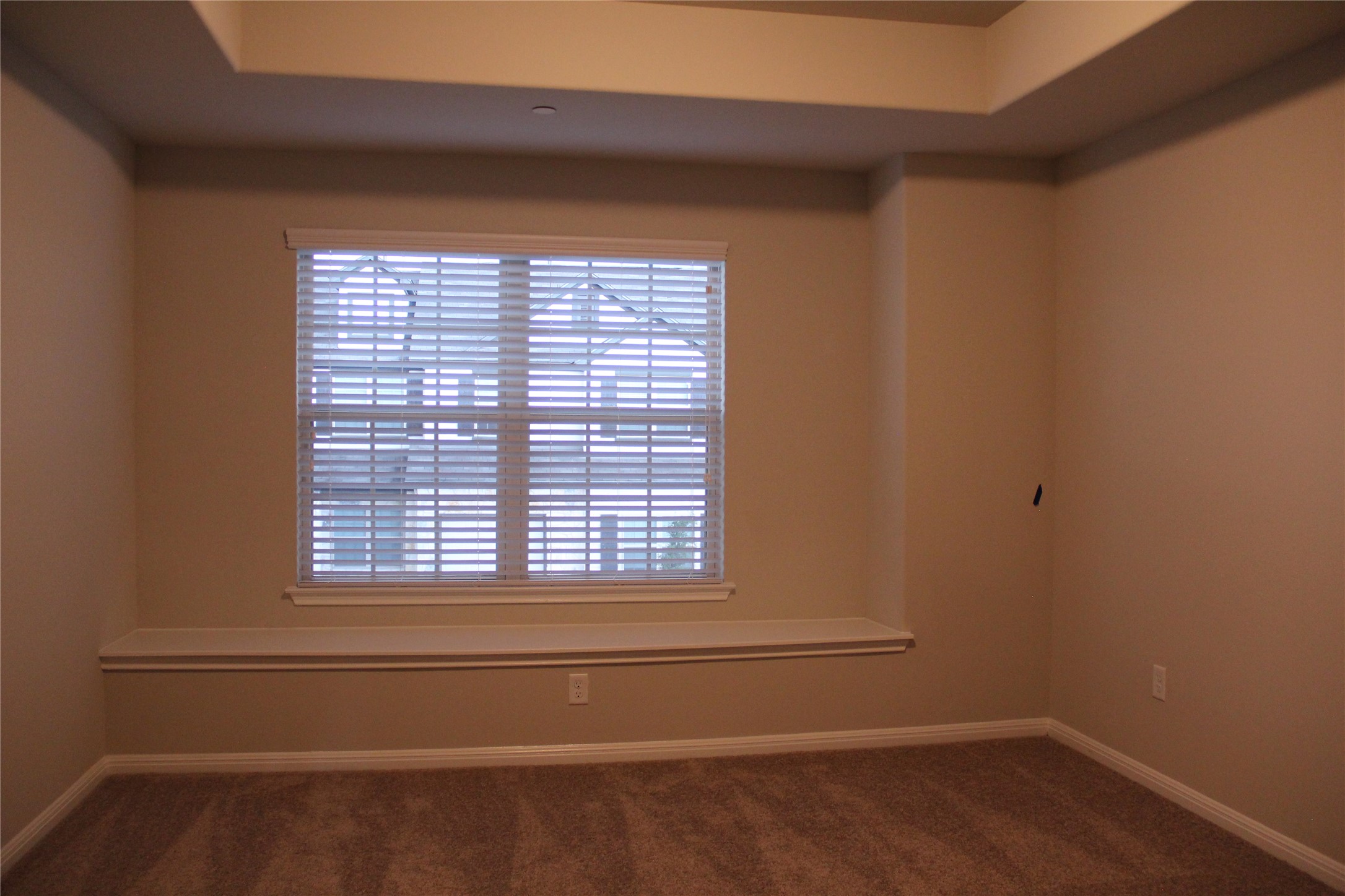 1612 Airedale Road Austin, TX 78748 - Photo 10 of 26 Empty room featuring dark colored carpet and baseboards