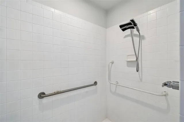 a balcony with furniture