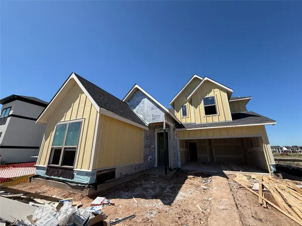 a view of a house with a balcony