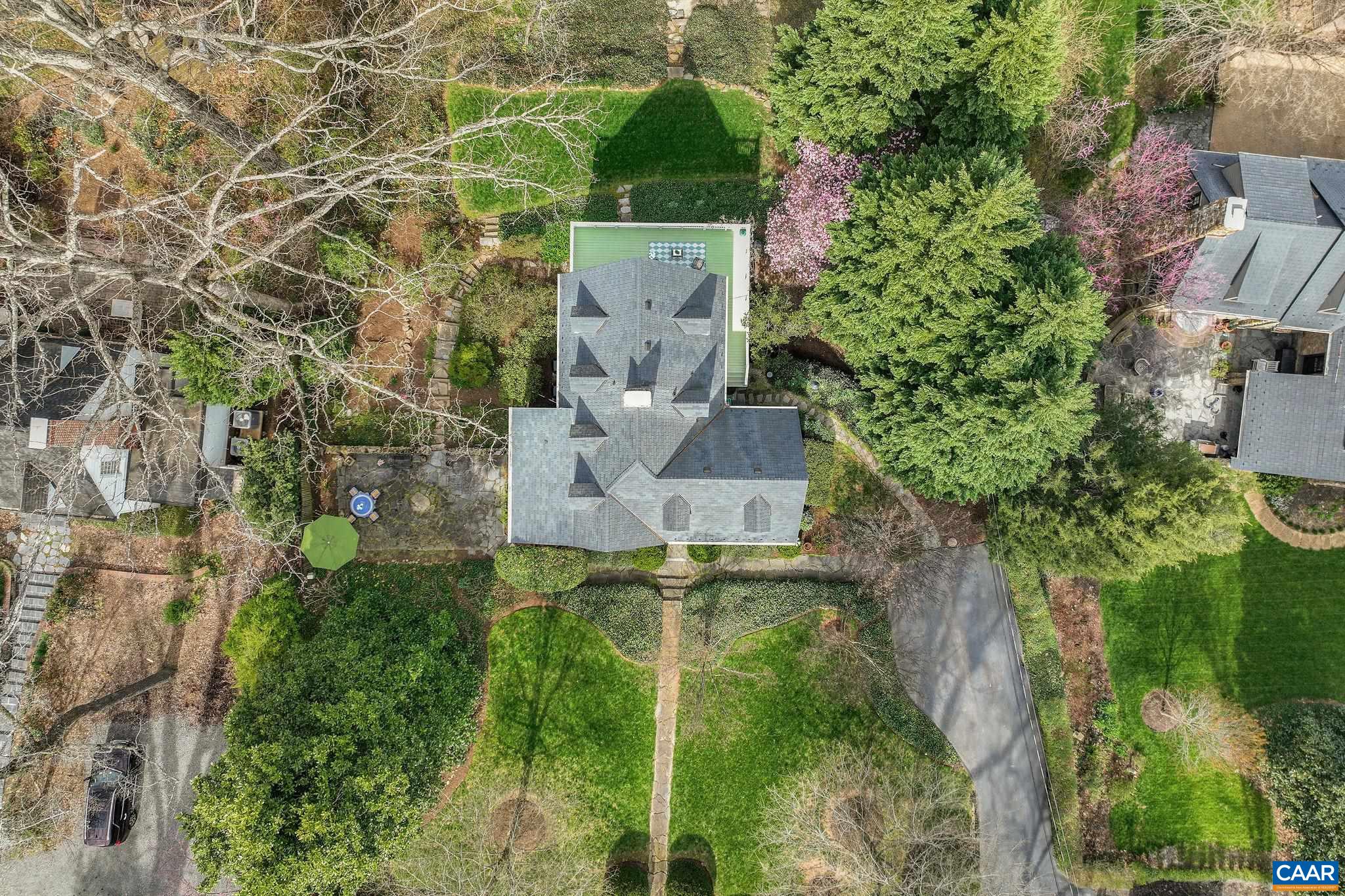 1335 Hilltop Road Charlottesville, VA 22903 - Photo 46 of 46 an aerial view of residential house with outdoor space