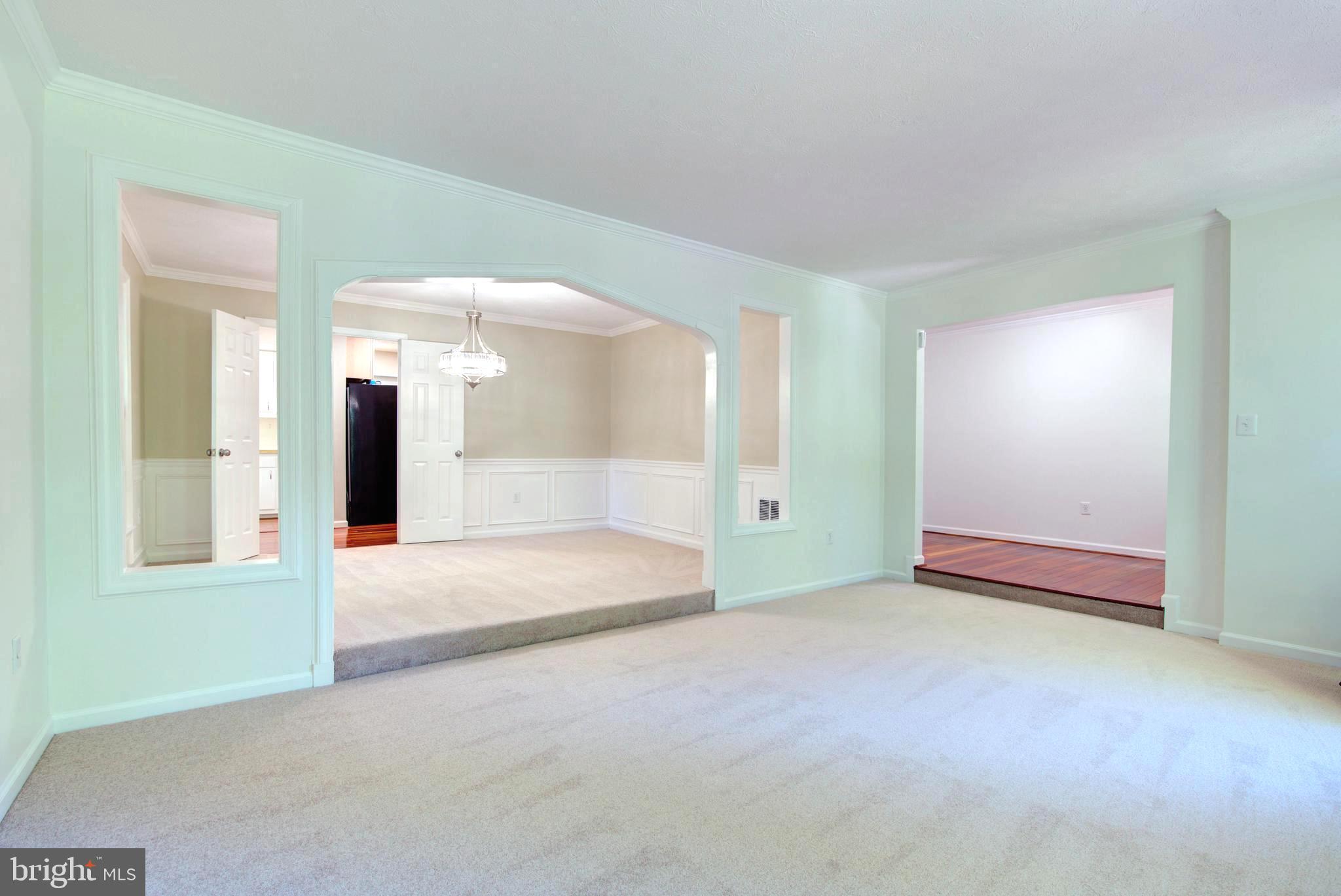 44 Carrollton Road Sterling, VA 20165 - Photo 22 of 72 Living room leading to dining room