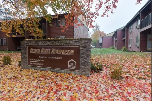 a view of a sign board