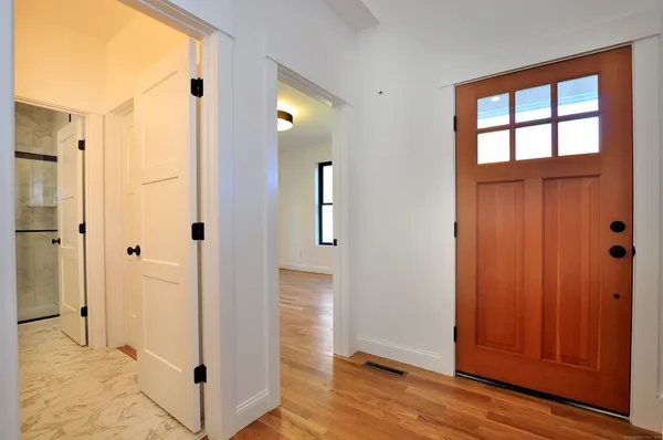 wooden floor in an empty room