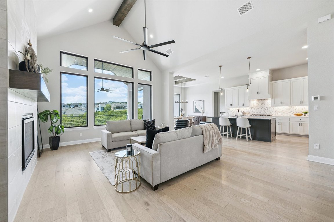 2113 Normandy View Leander, TX 78641 - Photo 5 of 23 a living room with furniture and a large window