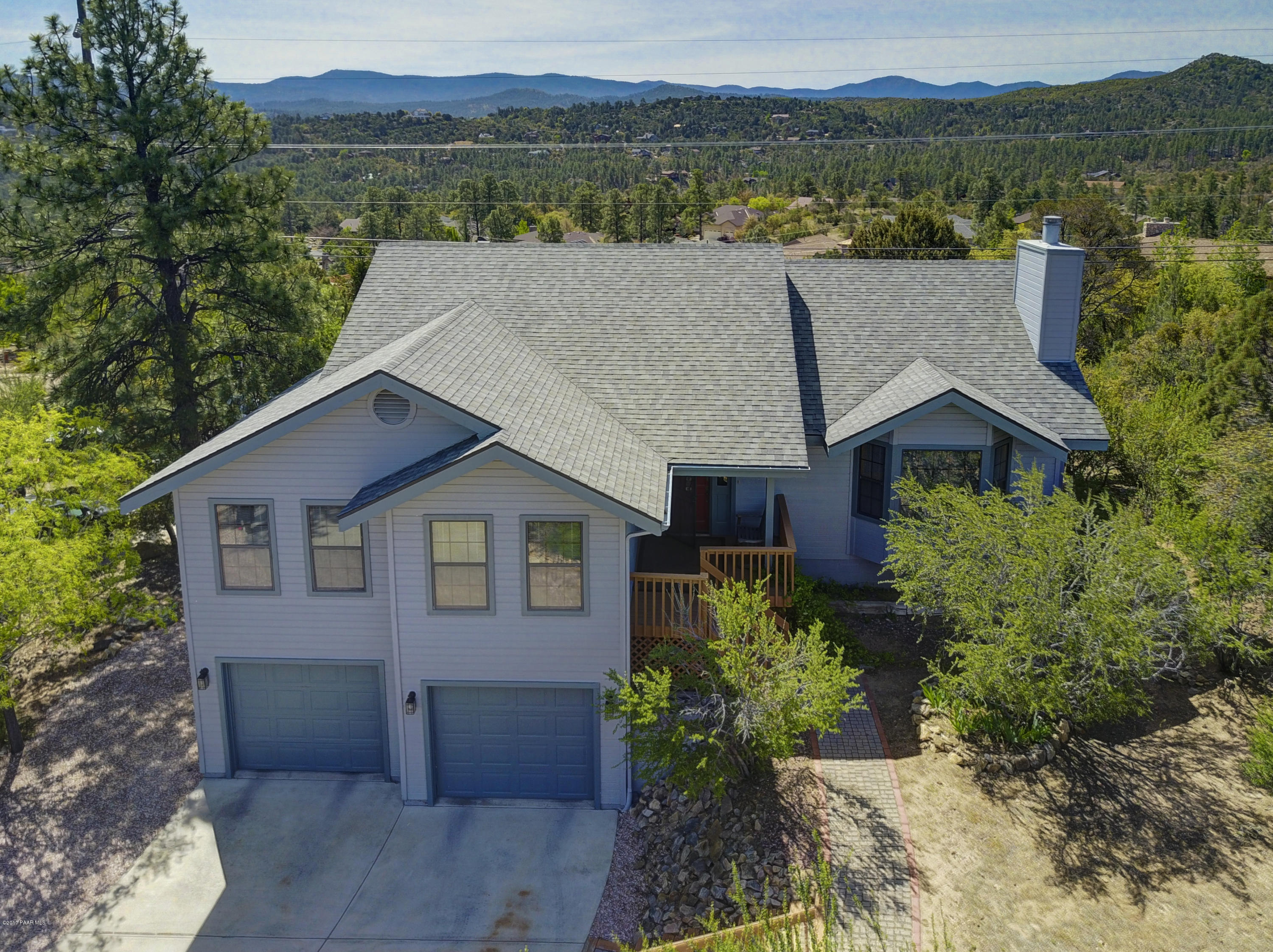 1501 Copper Basin Road Prescott, AZ 86303 - Photo 31 of 33 An Aerial Front View 4
