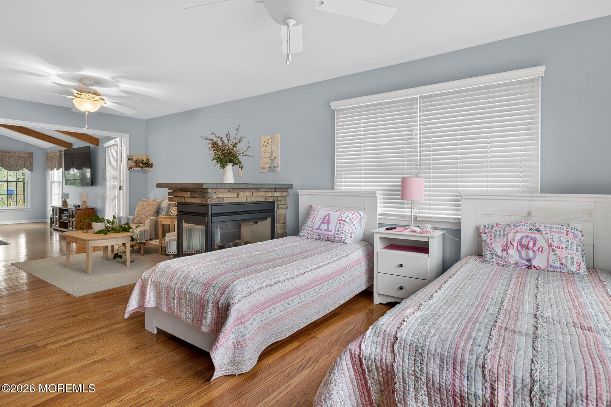 520 Hardenberg Avenue Point Pleasant, NJ 08742 - Photo 11 of 36 a bedroom with two beds and wooden floor