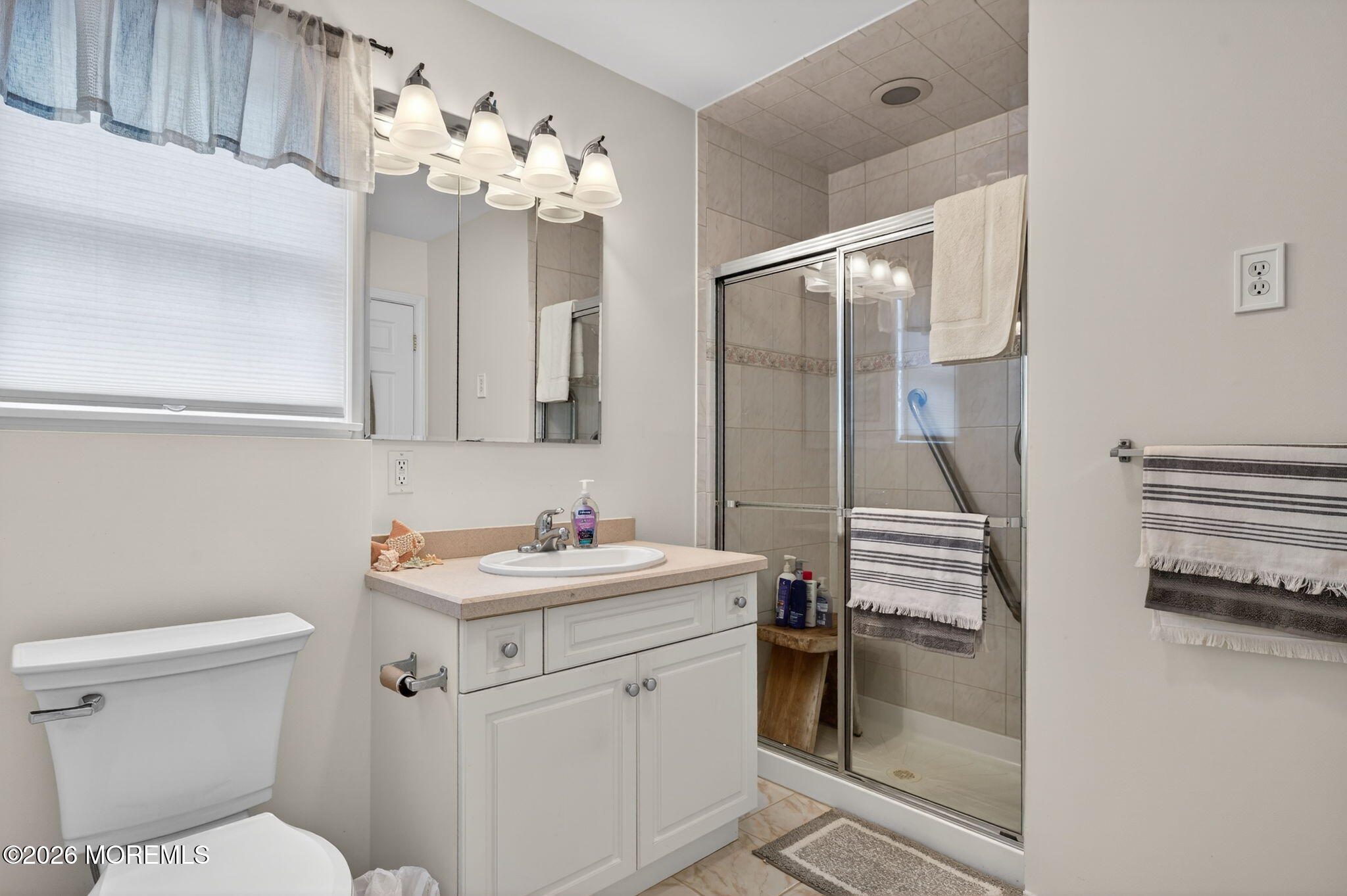 520 Hardenberg Avenue Point Pleasant, NJ 08742 - Photo 16 of 36 a bathroom with a sink toilet and shower