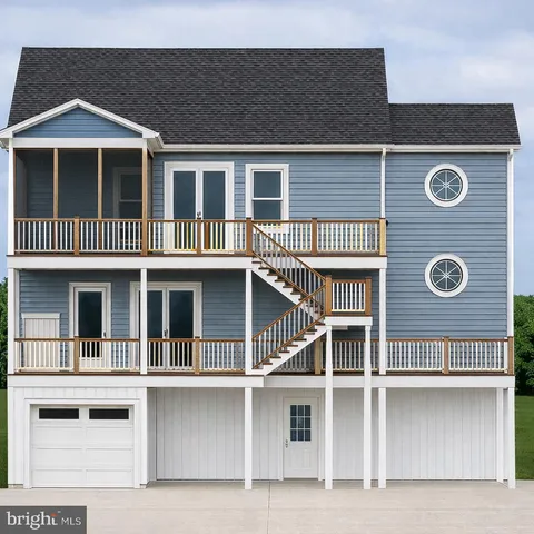 a front view of a house with windows