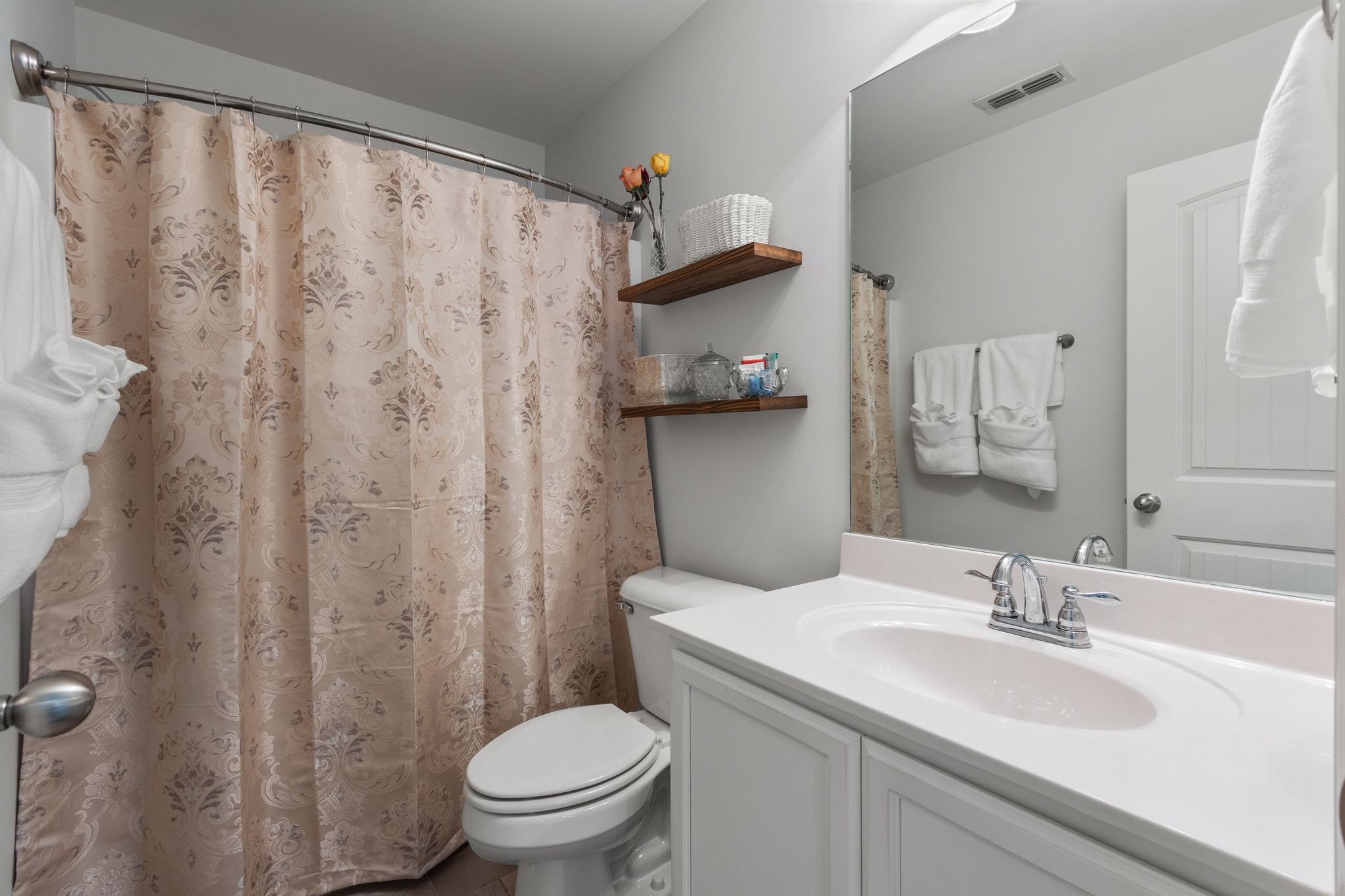 1002 Muna Court Spring Hill, TN 37174 - Photo 14 of 28 a bathroom with a sink a toilet and a mirror