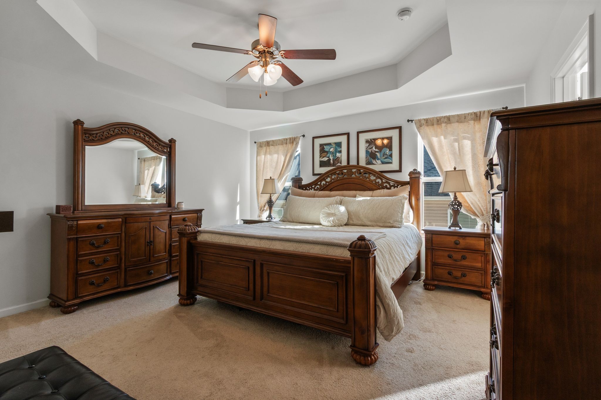 1002 Muna Court Spring Hill, TN 37174 - Photo 17 of 28 a bedroom with a bed and a dresser