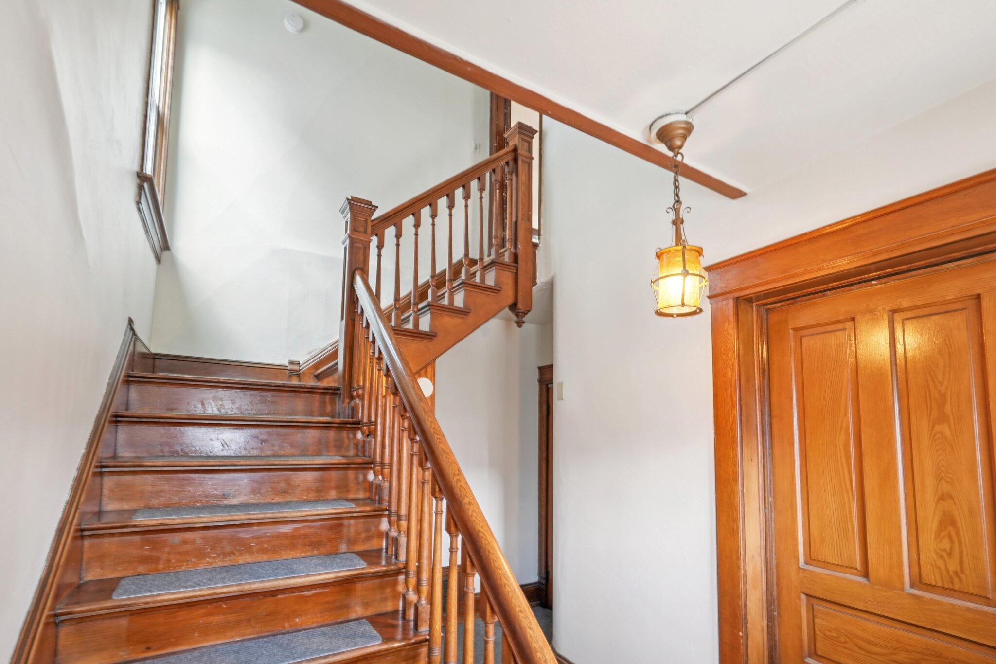 1660 North Marshall Street, Unit 2 Milwaukee, WI 53202 - Photo 3 of 33 Stairs to 2nd Floor Unit
