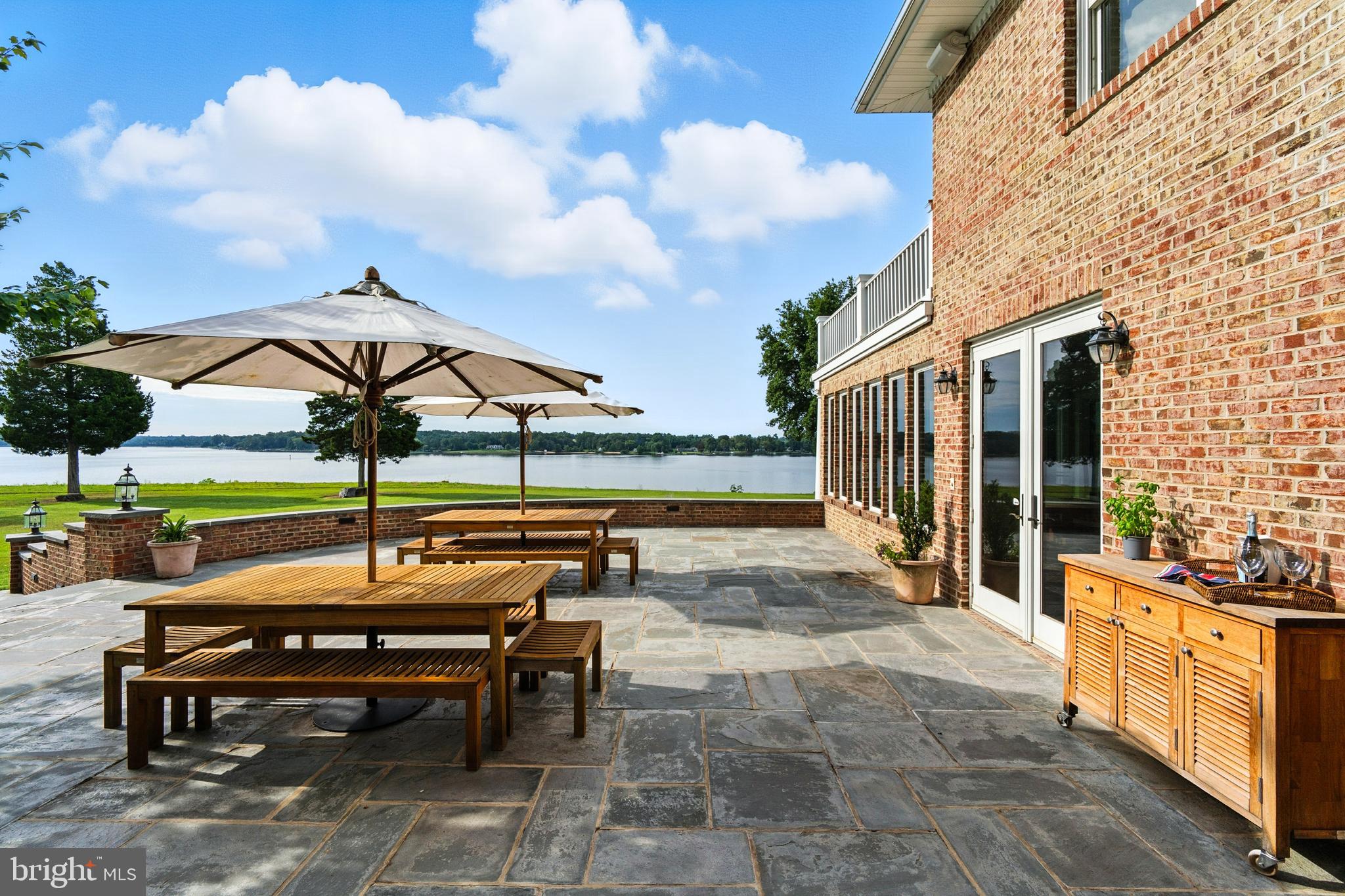 750 Cassidy Wharf Road Earleville, MD 21919 - Photo 13 of 143 Large Patio off of the Kitchen/Breakfast Room