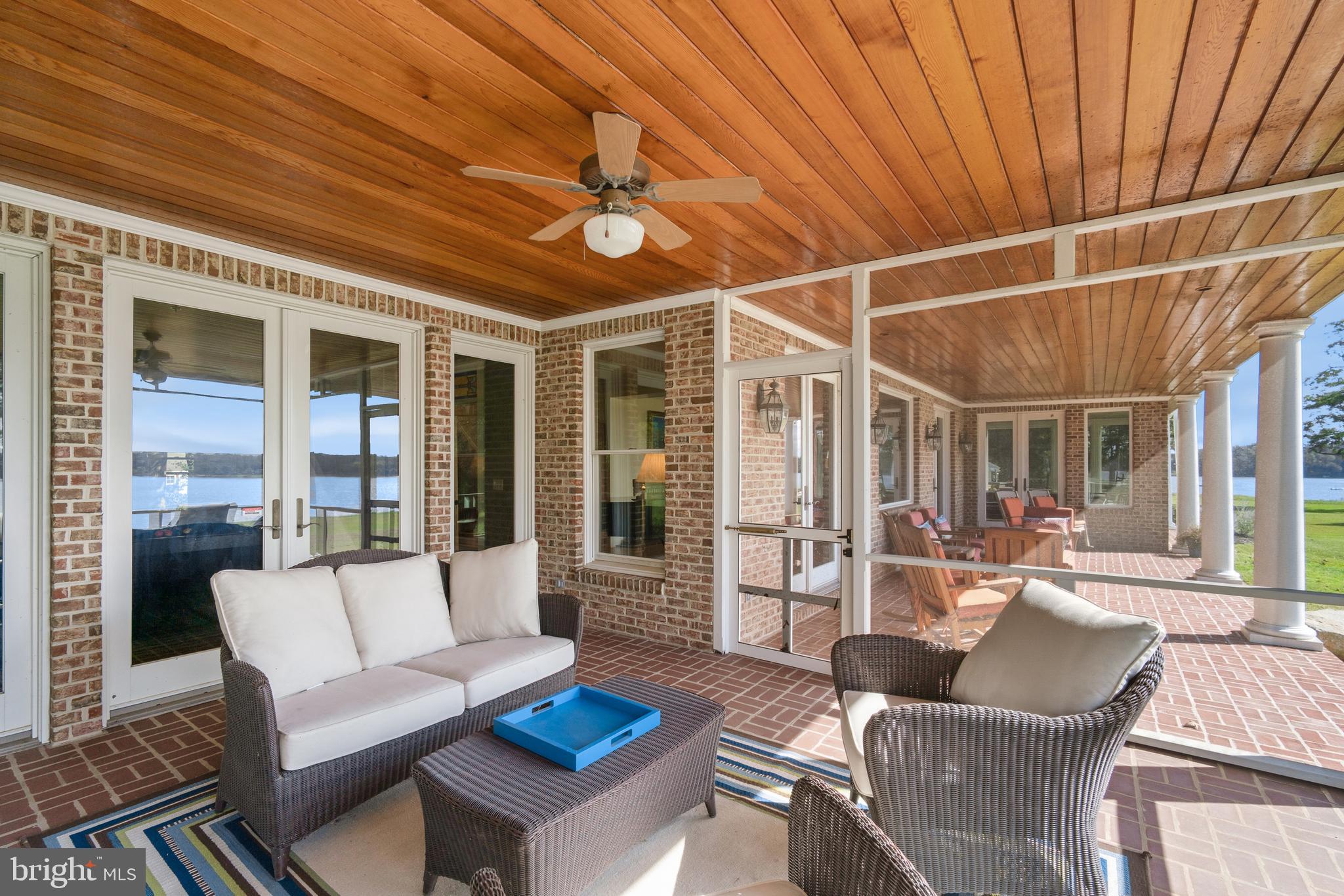750 Cassidy Wharf Road Earleville, MD 21919 - Photo 23 of 143 Main Residence Screened Porch