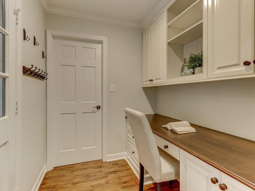 4234 Chevington Road Charlotte, NC 28226 - Photo 23 of 46 a view of an entryway with wooden floor
