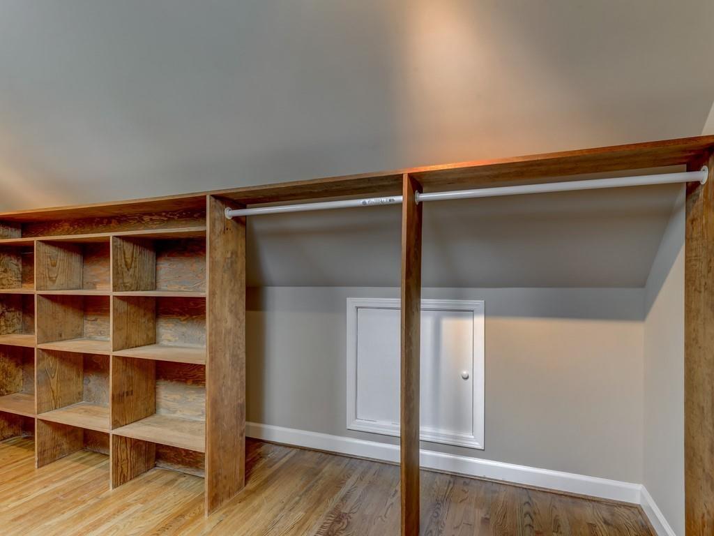 4234 Chevington Road Charlotte, NC 28226 - Photo 31 of 46 a empty closet with wooden floor