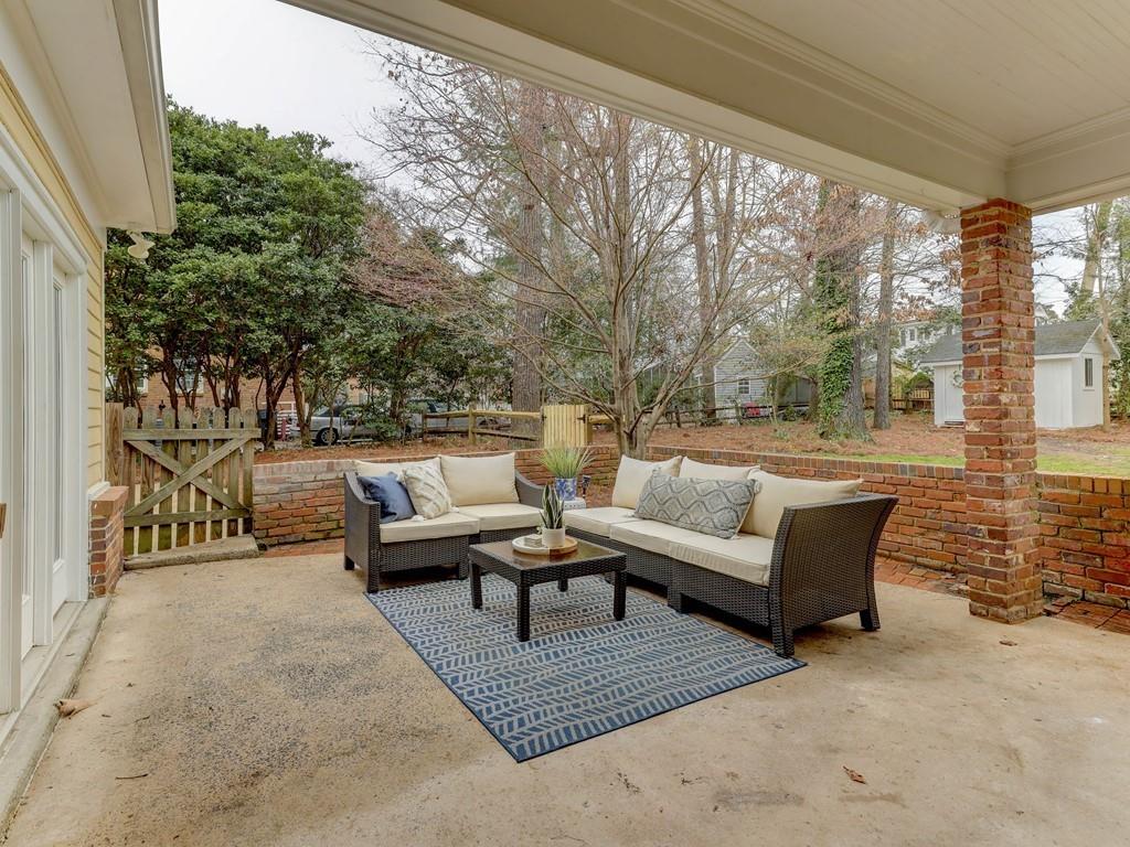 4234 Chevington Road Charlotte, NC 28226 - Photo 42 of 46 a building outdoor space with patio furniture