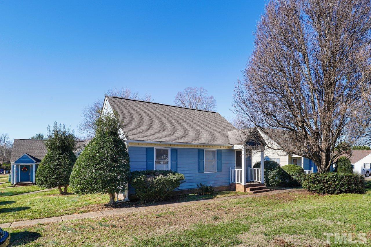 4541 Hargrove Road Raleigh, NC 27604 - Photo 24 of 24 a front view of a house with a yard and garage