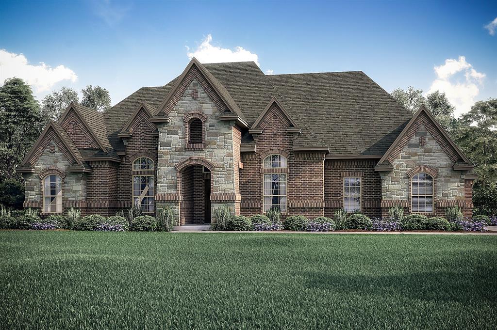 4831 Spring Garden Road Midlothian, TX 76065 - Photo 1 of 1 View of front of property featuring a front lawn
