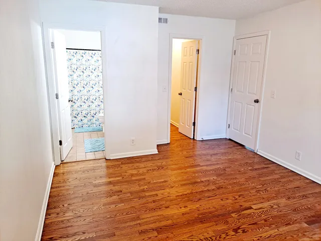 wooden floor in an empty room