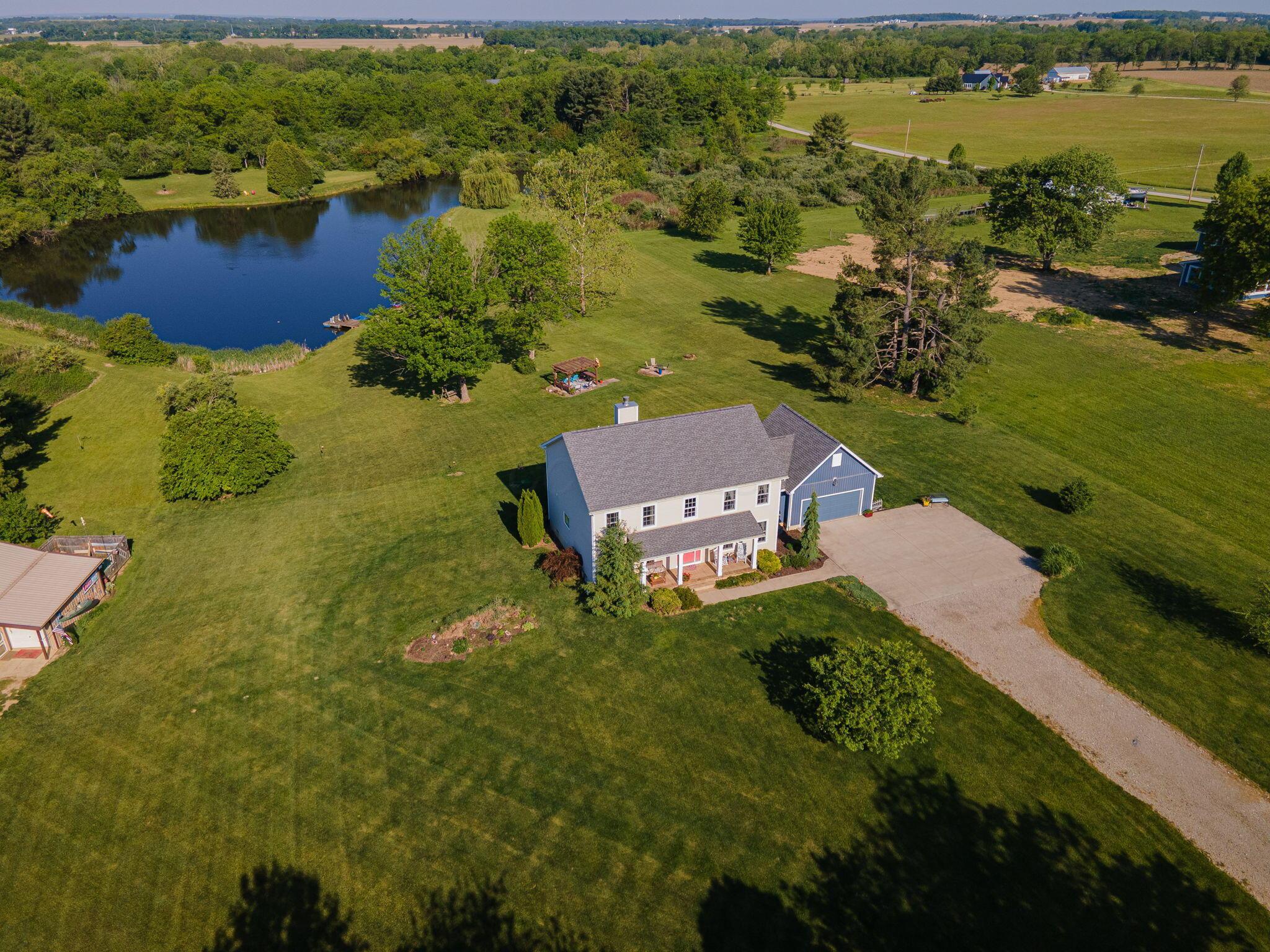 25885 Shoemaker Road Circleville, OH 43113 - Photo 30 of 48 Aerial View
