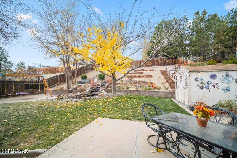 2215 Gatewood Drive Reno, NV 89523 - Photo 31 of 37 a view of outdoor space yard deck and patio