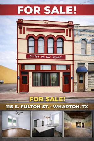 $199,999 | 115-117 South Fulton Street, Wharton, TX 77488