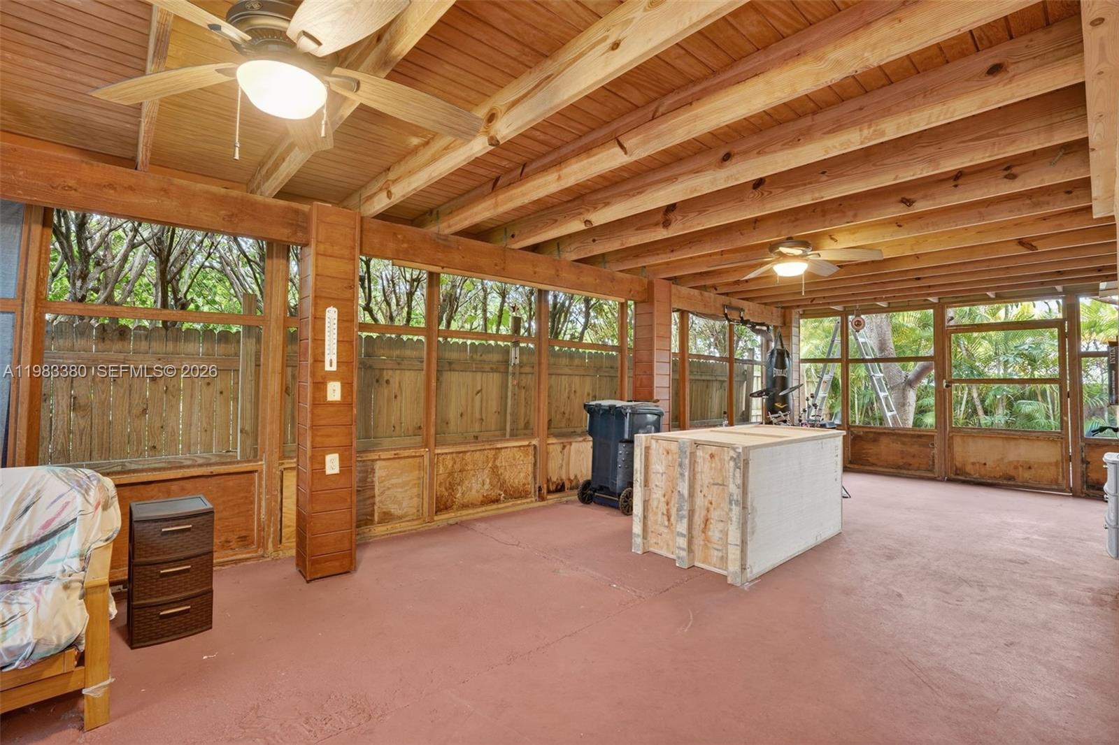 15672 Southwest 91st Lane Miami, FL 33196 - Photo 41 of 47 a view of an empty room with a balcony