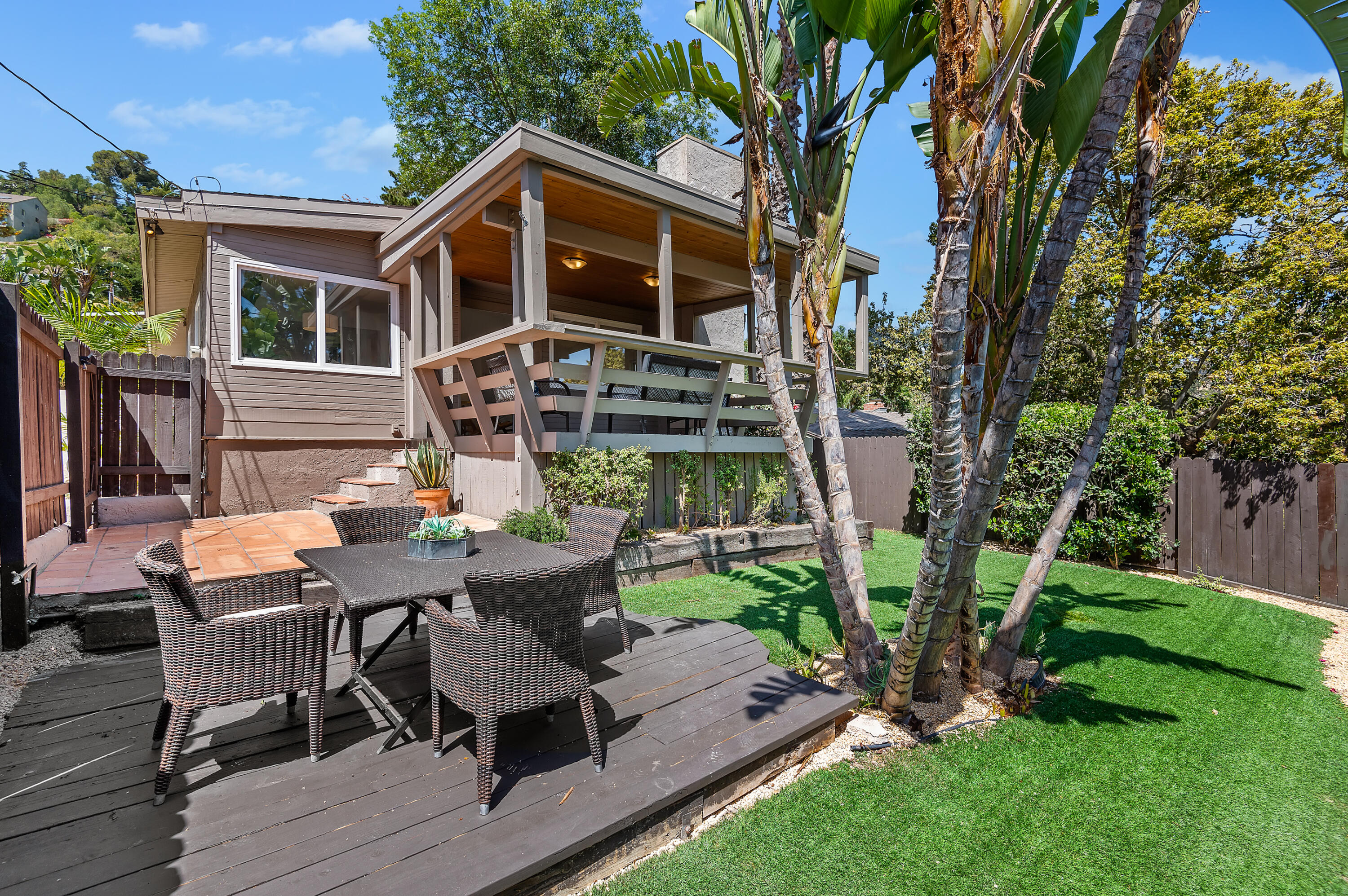2840 Foothill Road Santa Barbara, CA 93105 - Photo 13 of 24 Back Yard View