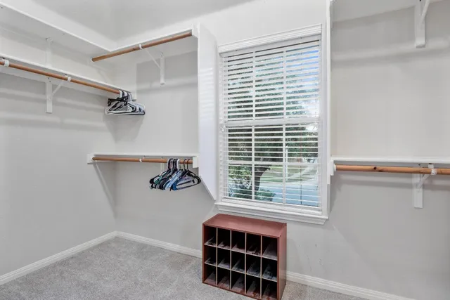 a room with toys and a window