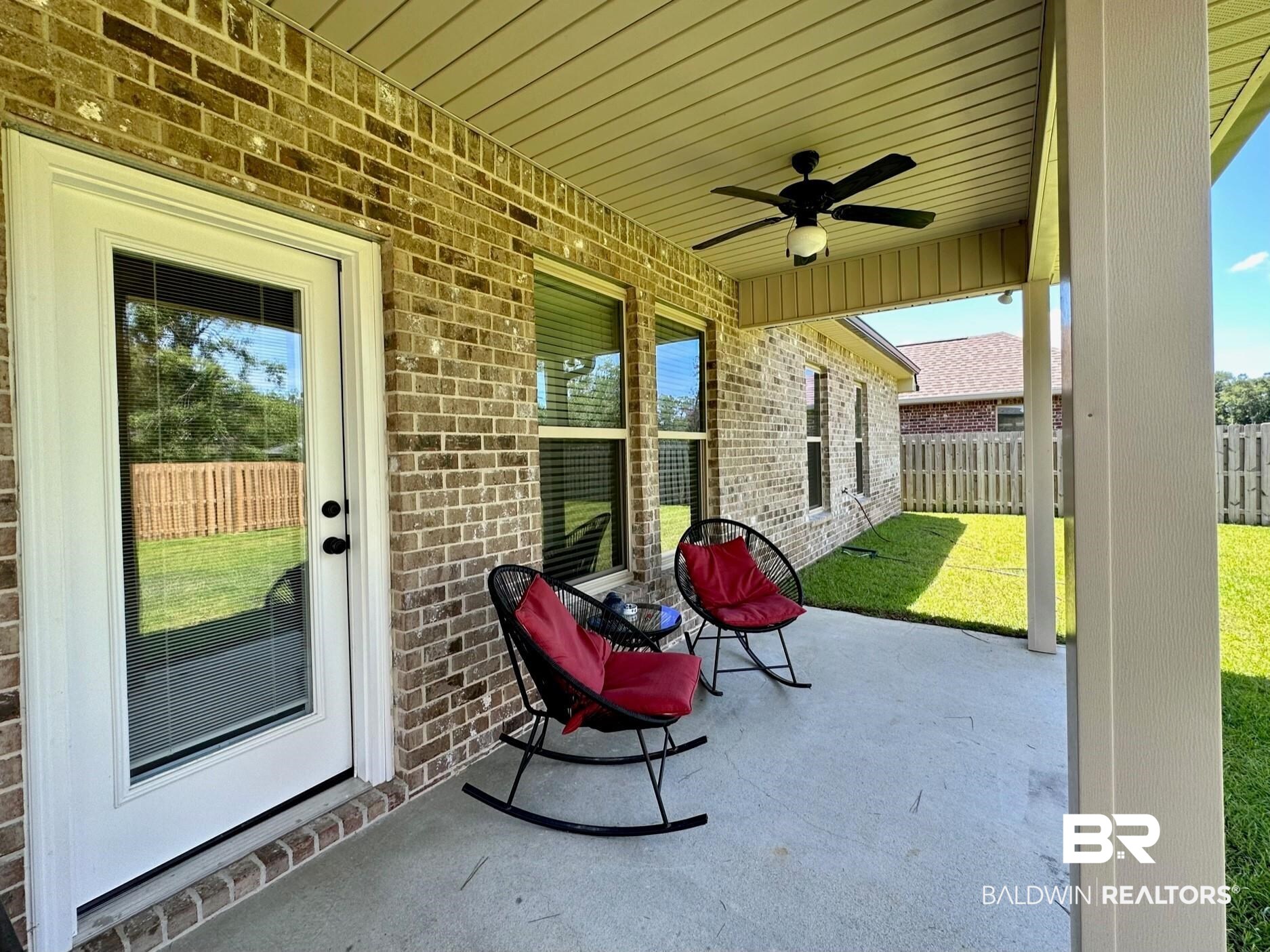 1009 Ruisseau Drive Foley, AL 36535 - Photo 9 of 55 View of patio / terrace with ceiling fan