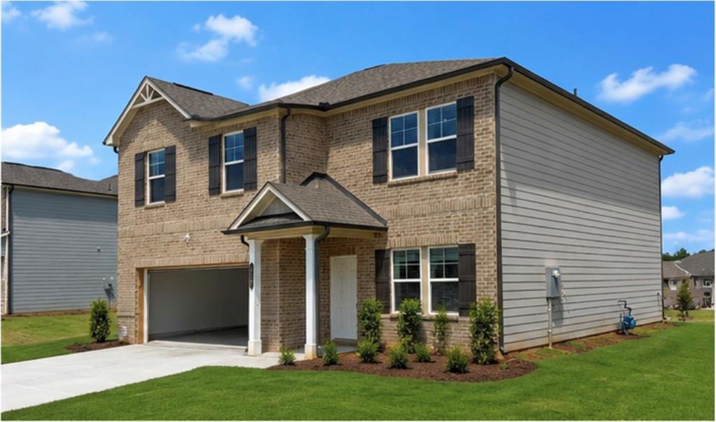 517 Almere Drive Hampton, GA 30228 - Photo 35 of 41 a front view of a house with a yard