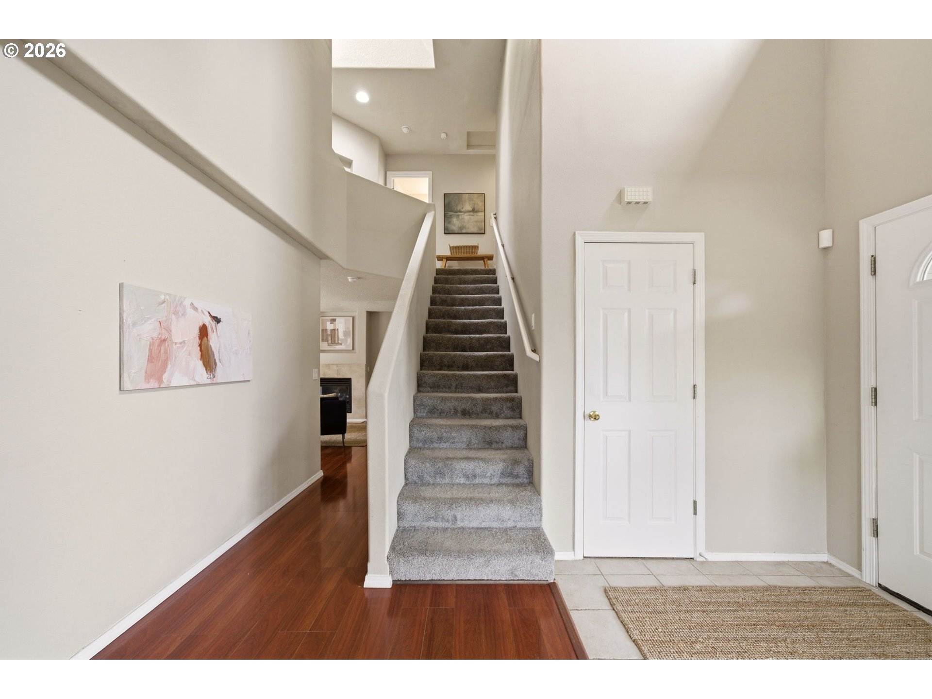 1448 Southwest 208th Avenue Beaverton, OR 97003 - Photo 22 of 39 a view of an entryway with wooden floor