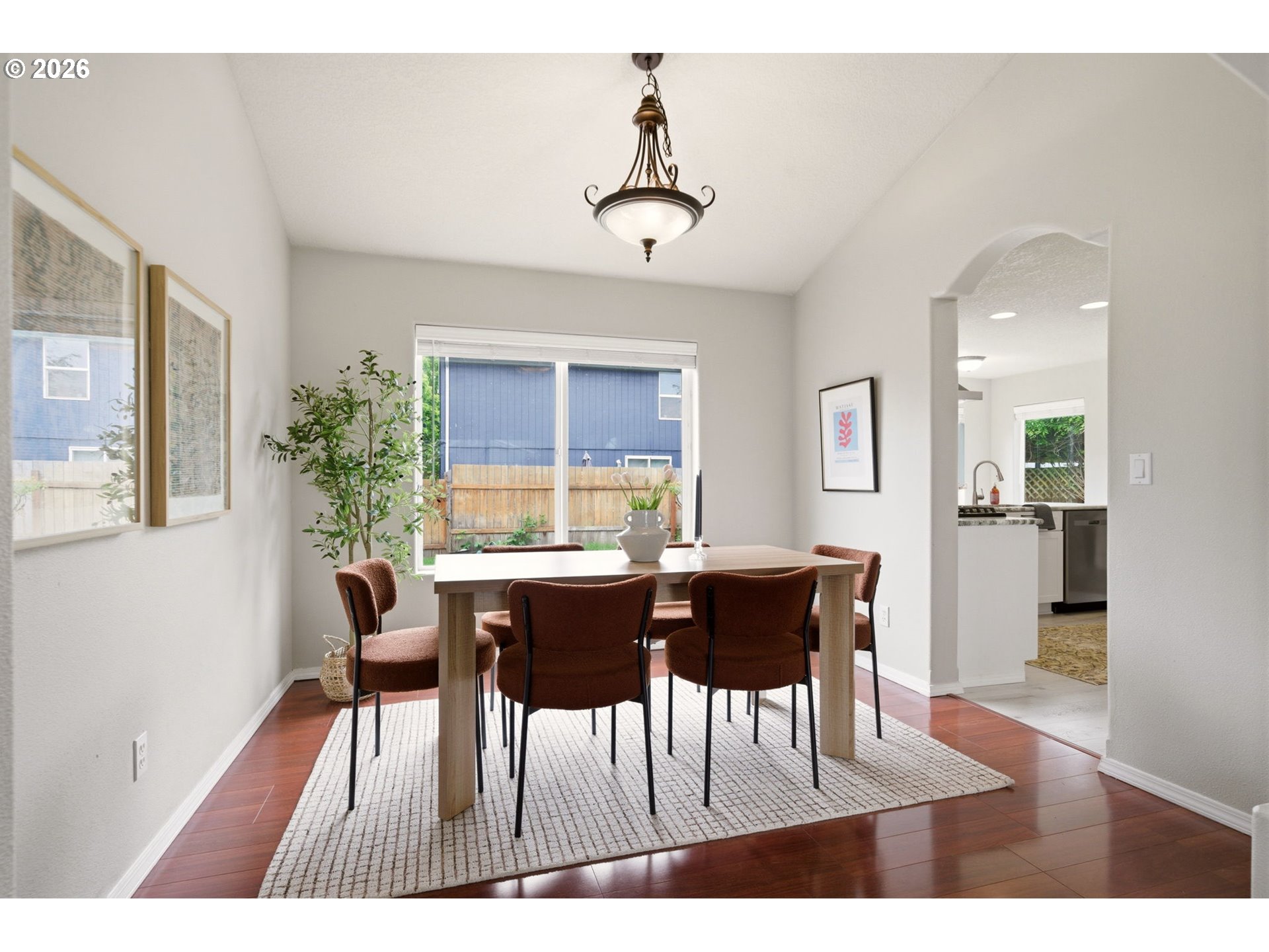 1448 Southwest 208th Avenue Beaverton, OR 97003 - Photo 7 of 39 a view of a dining room with furniture and window