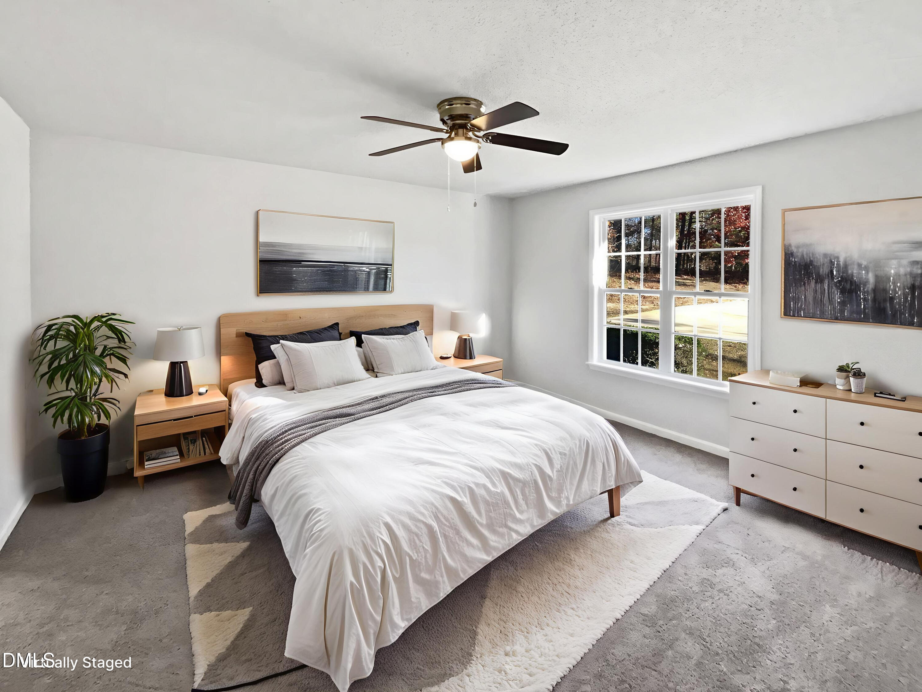 9025 Ferrell Road Zebulon, NC 27597 - Photo 10 of 19 a bedroom with a bed and a window
