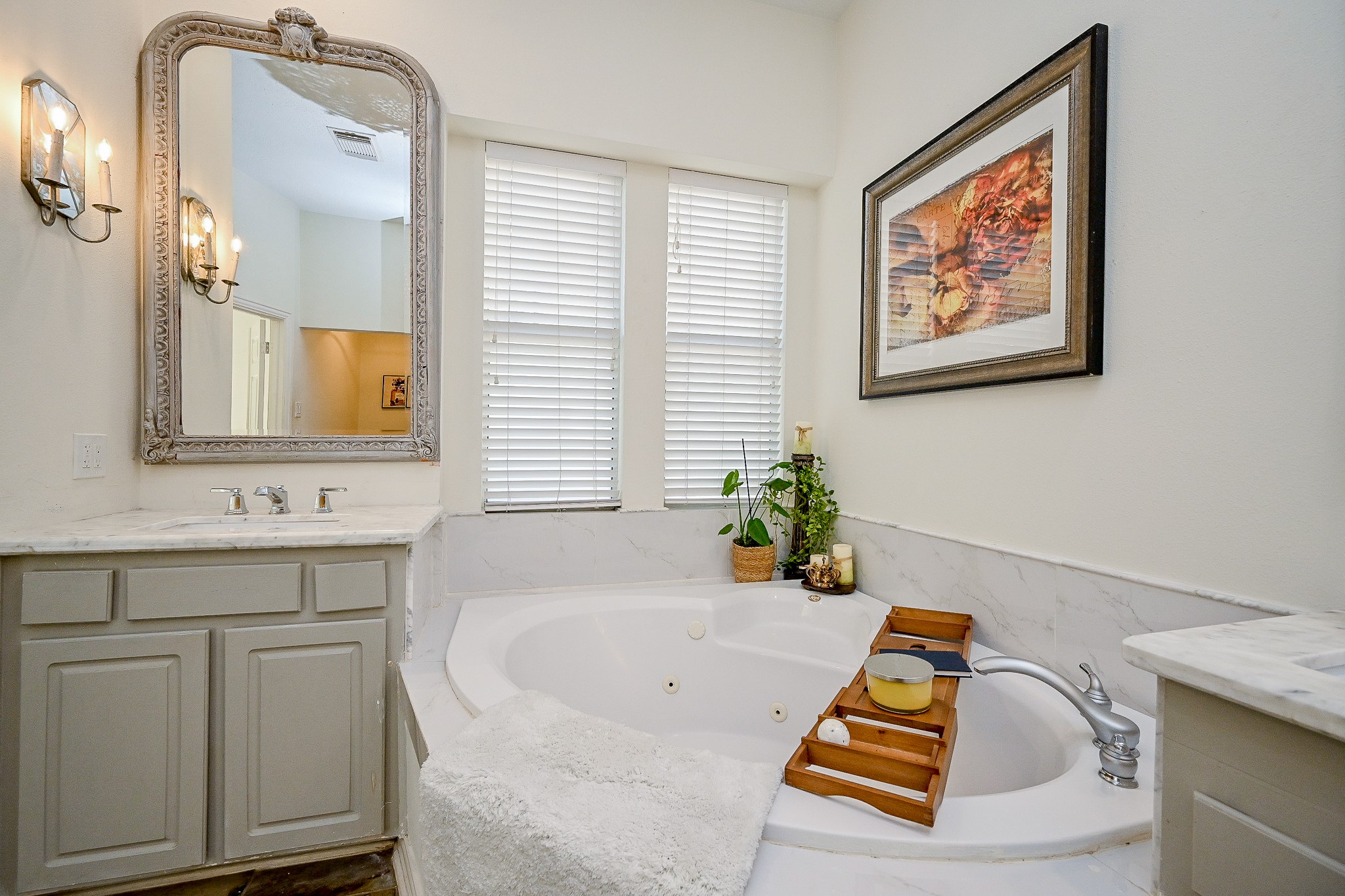 1331 Bishops Pl Drive Spring, TX 77379 - Photo 20 of 31 a bath room with a bath tub and a sink