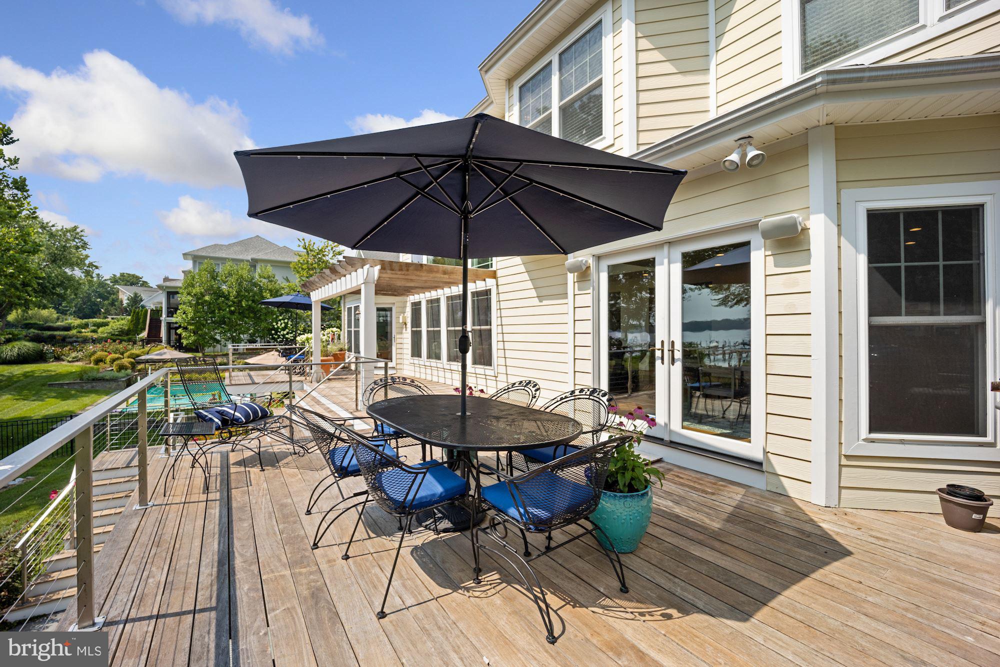 4030 Cadle Creek Road Edgewater, MD 21037 - Photo 22 of 57 Expansive deck off breakfast room