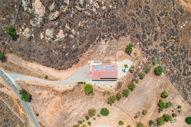 a view of city and mountain