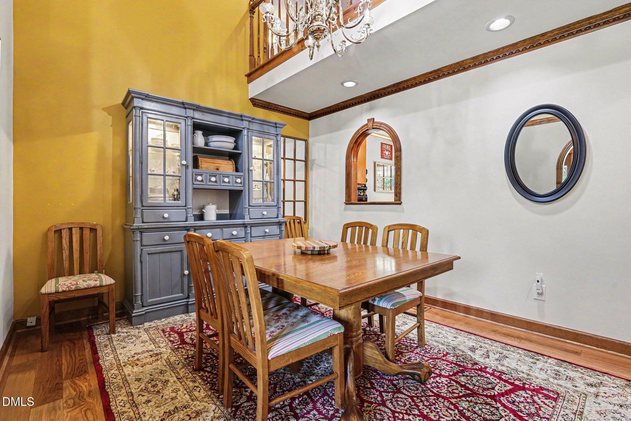 2256 Shotwell Road Clayton, NC 27520 - Photo 10 of 74 Dining Room with Cathedral Ceiling