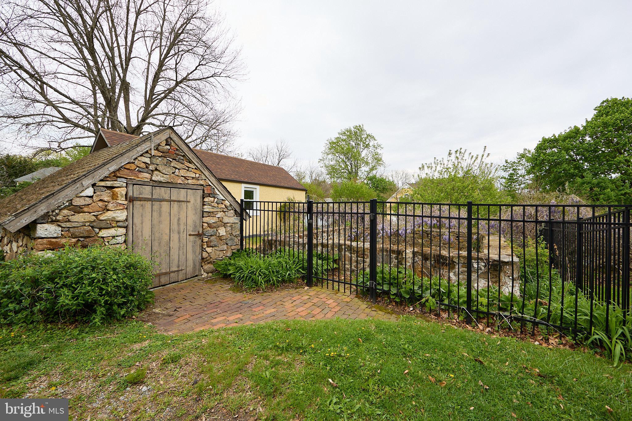 702 Lenape Road West Chester, PA 19382 - Photo 47 of 61 Smokehouse and icehouse foundation
