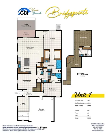 $624,000 | 1805 Bridgepointe Circle, Unit 1, Vero Beach, FL 32967